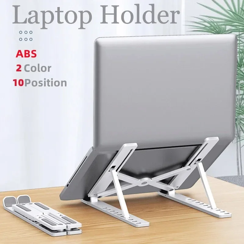 Desk Setup Mac - Support d'ordinateur portable pliable et réglable,