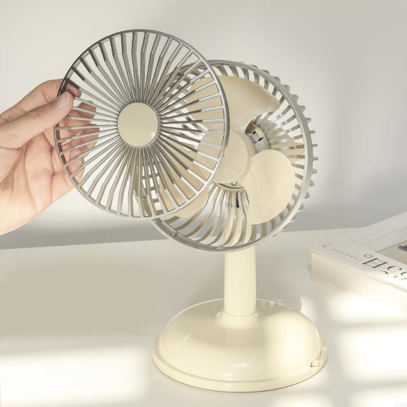 Fan Desk Small Usb - CORA – ventilateur Portable rétro, Mini