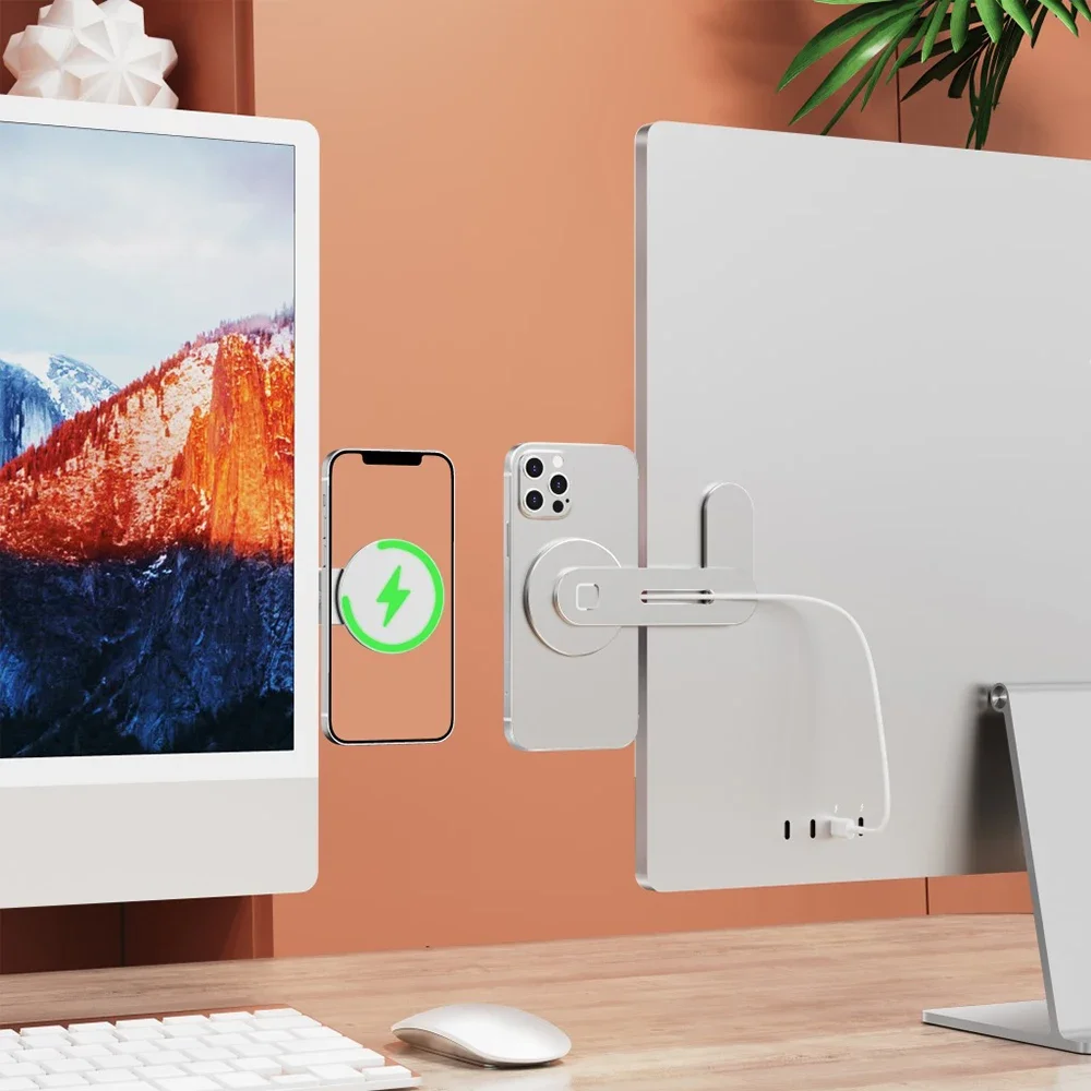 Desk Setup Mac - Support magnétique pour ordinateur portable Magsafe,