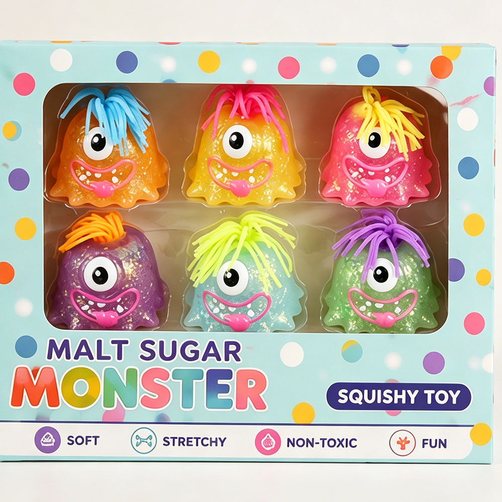 Desk Setup Room - Squishy Monstre Kawaii en Silicone à