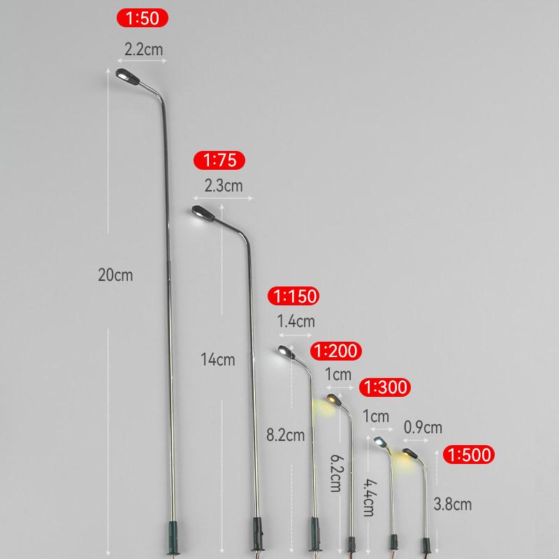 Desk Setup Modern - Modèle de lampadaire multi-échelles 3V en