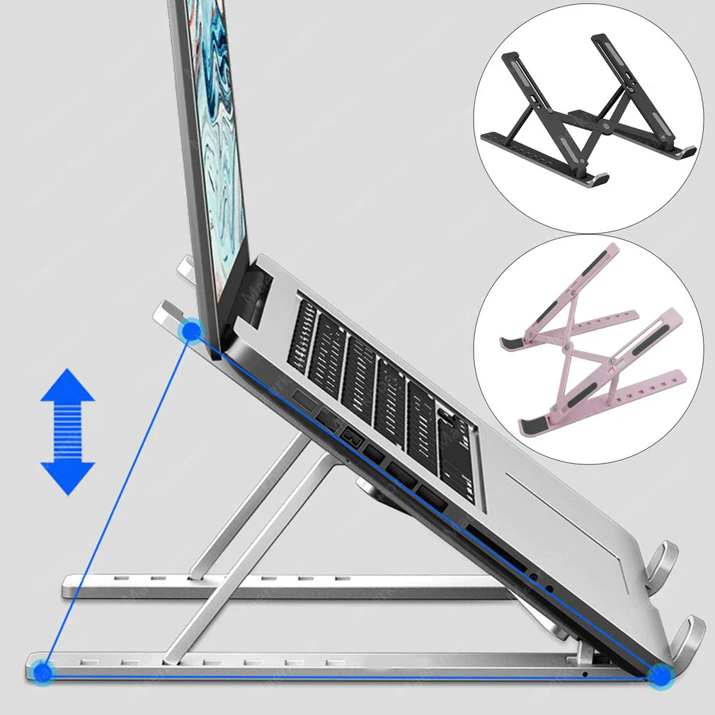 Desk Setup Mac - Support pliable pour ordinateur portable, support