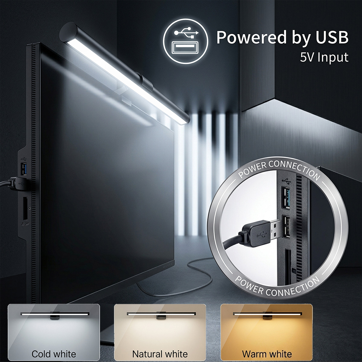 Barre lumineuse LED USB pour é - Desk Setup Lighting avis et prix
