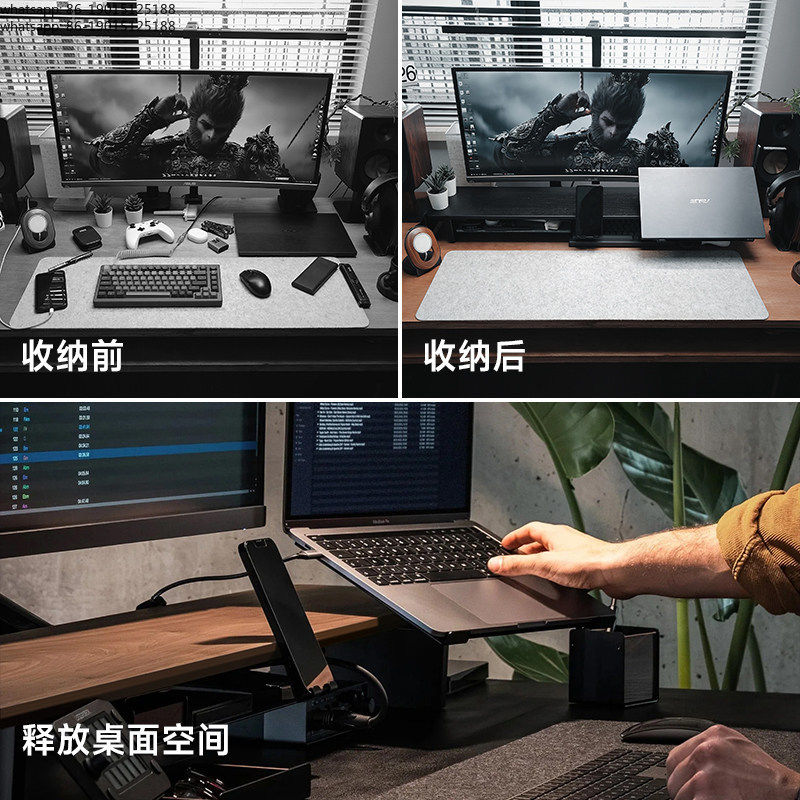 Support de Moniteur Modulaire  - Monitor Riser Wood avis et prix