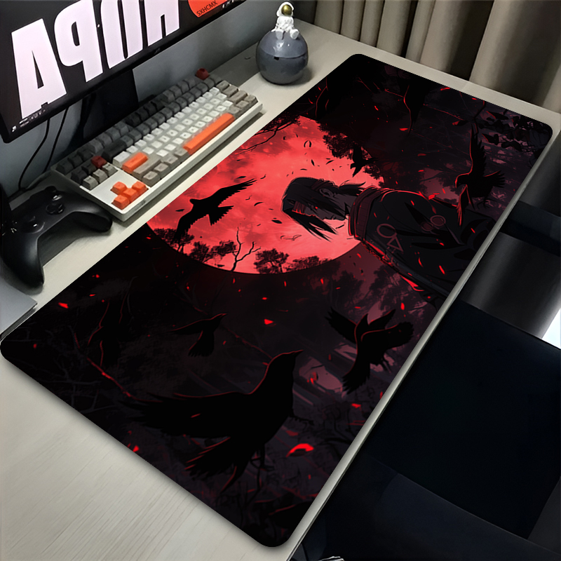 Tapis de souris Gamer XXL Uchi - Desk Setup Black avis et prix