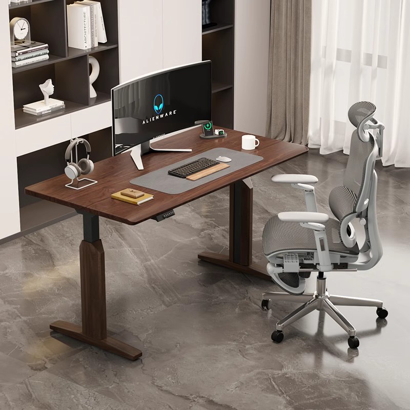Table de bureau électrique rég - Desk Setup Oak avis et prix
