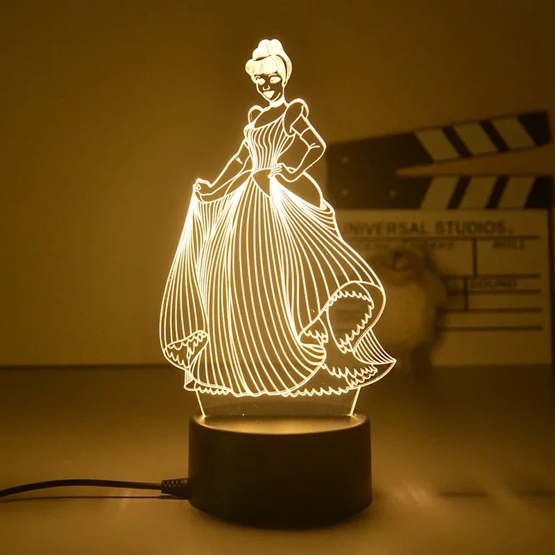 Lampe LED 3D, figurine de prin - Desk Setup Lighting avis et prix