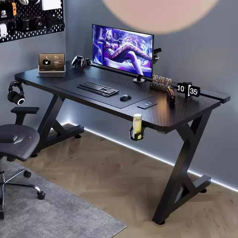 Q – bureaux d'ordinateur noirs - Desk Setup Black avis et prix