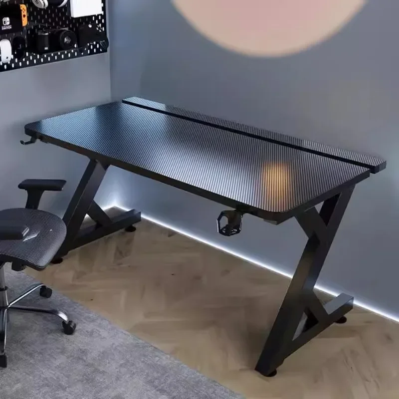 Q – bureaux d'ordinateur noirs - Desk Setup Black avis et prix