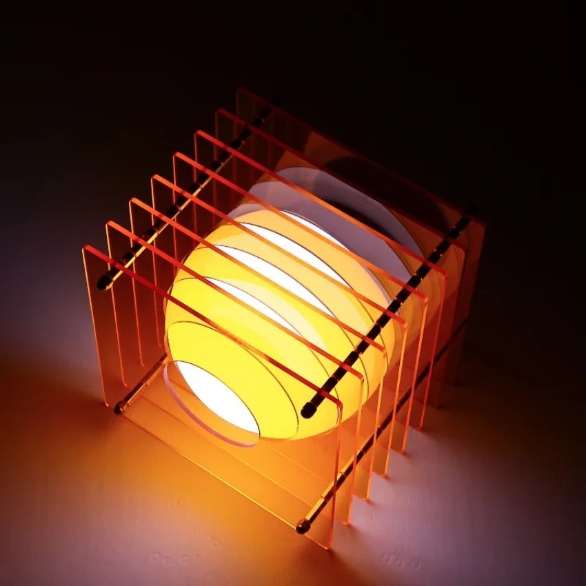 Lampe lunaire en acrylique à m - Desk Setup Lighting avis et prix
