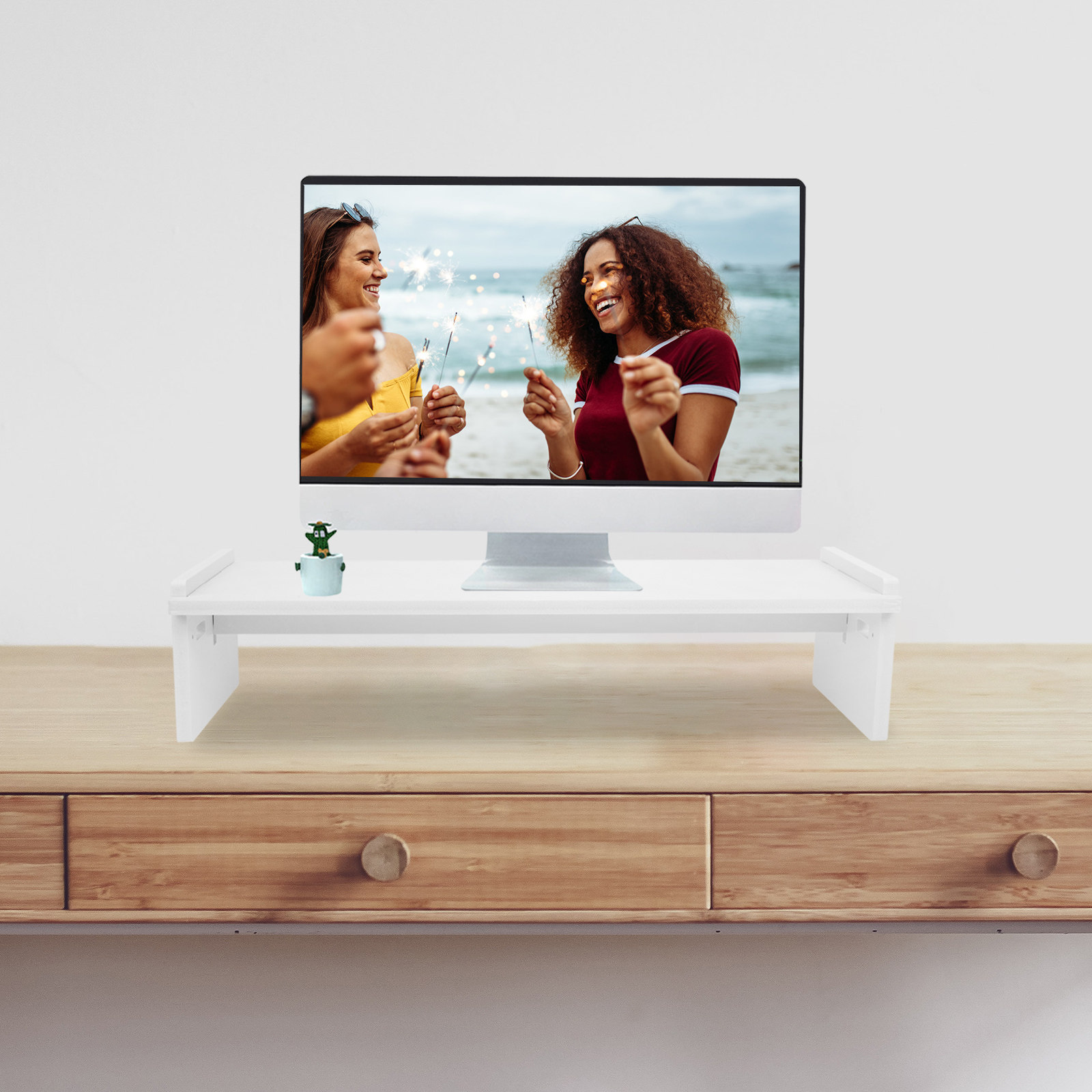 Support de moniteur d'ordinate - Monitor Riser Wood avis et prix
