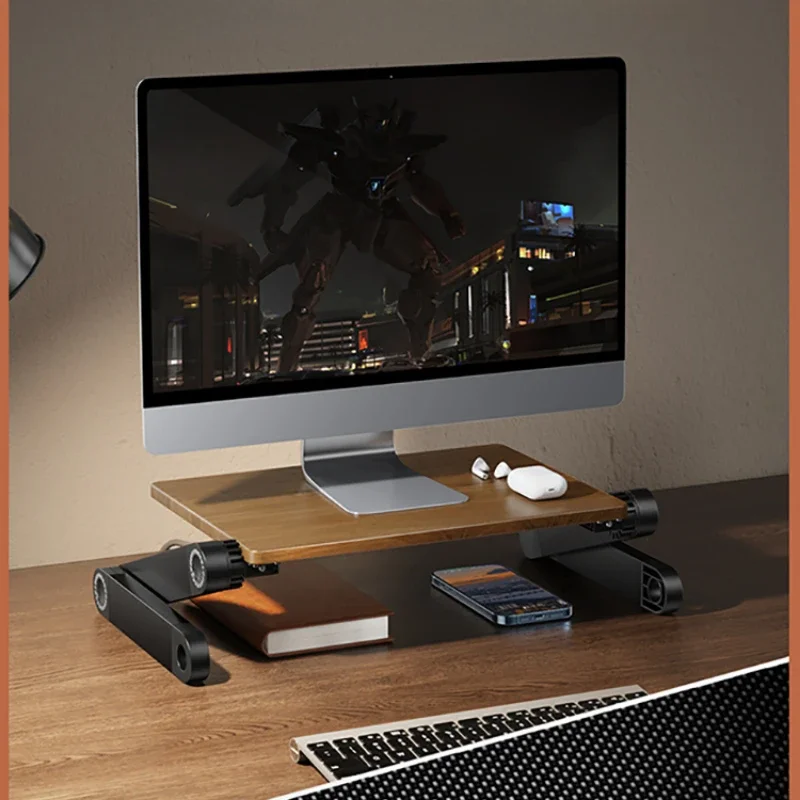 Support de hauteur pour ordina - Monitor Riser Wood avis et prix