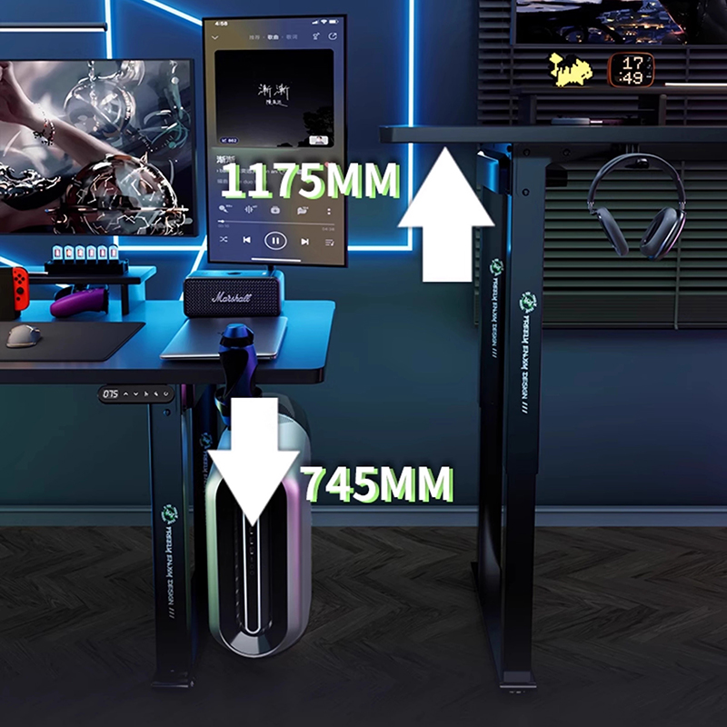 Tables pliantes Gamer Table d' - Desk Setup Oak avis et prix