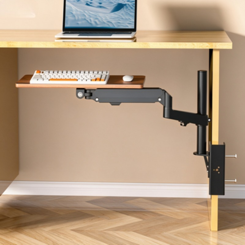 Plateau de clavier sous le bur - Desk Setup With Keyboard Tray avis et prix