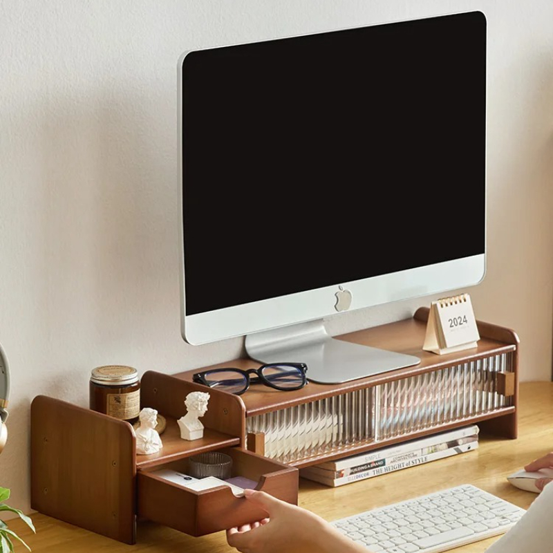 ‌ Support de moniteur avec tir - Monitor Riser Wood avis et prix