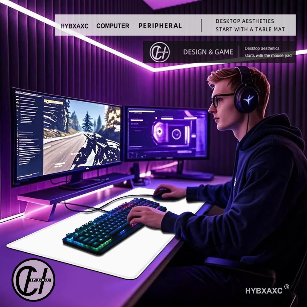 Tapis de souris de jeu de coul - Desk Setup With Keyboard Tray avis et prix