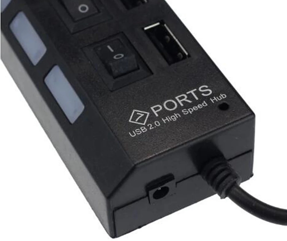 Hub USB 2.0 à 7 ports pour PC, - Desk Setup Mac avis et prix