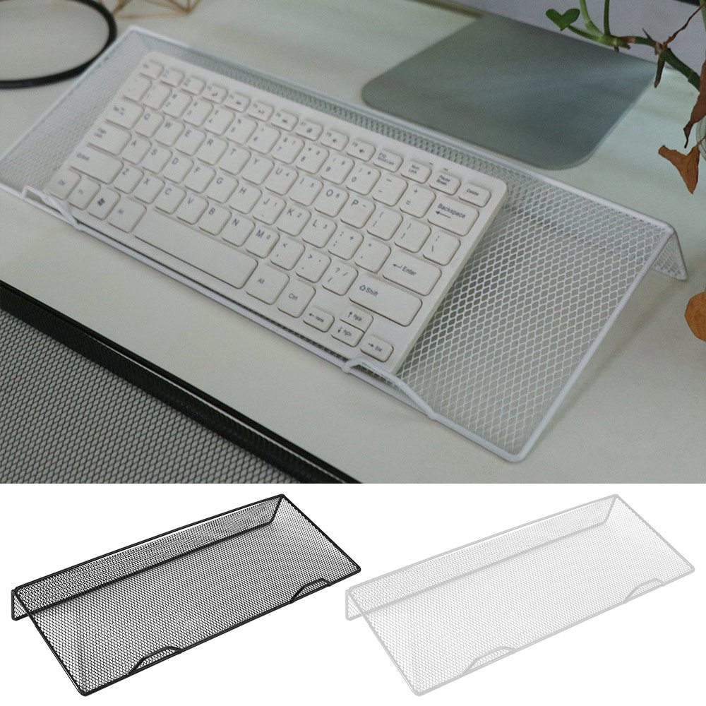 Support de clavier inclinable  - Desk Setup With Keyboard Tray avis et prix