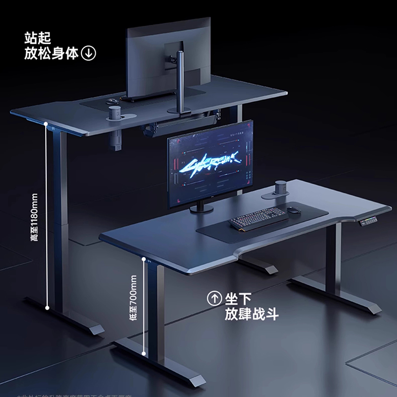 Table bon marché bureau blanc  - Desk Setup Oak avis et prix