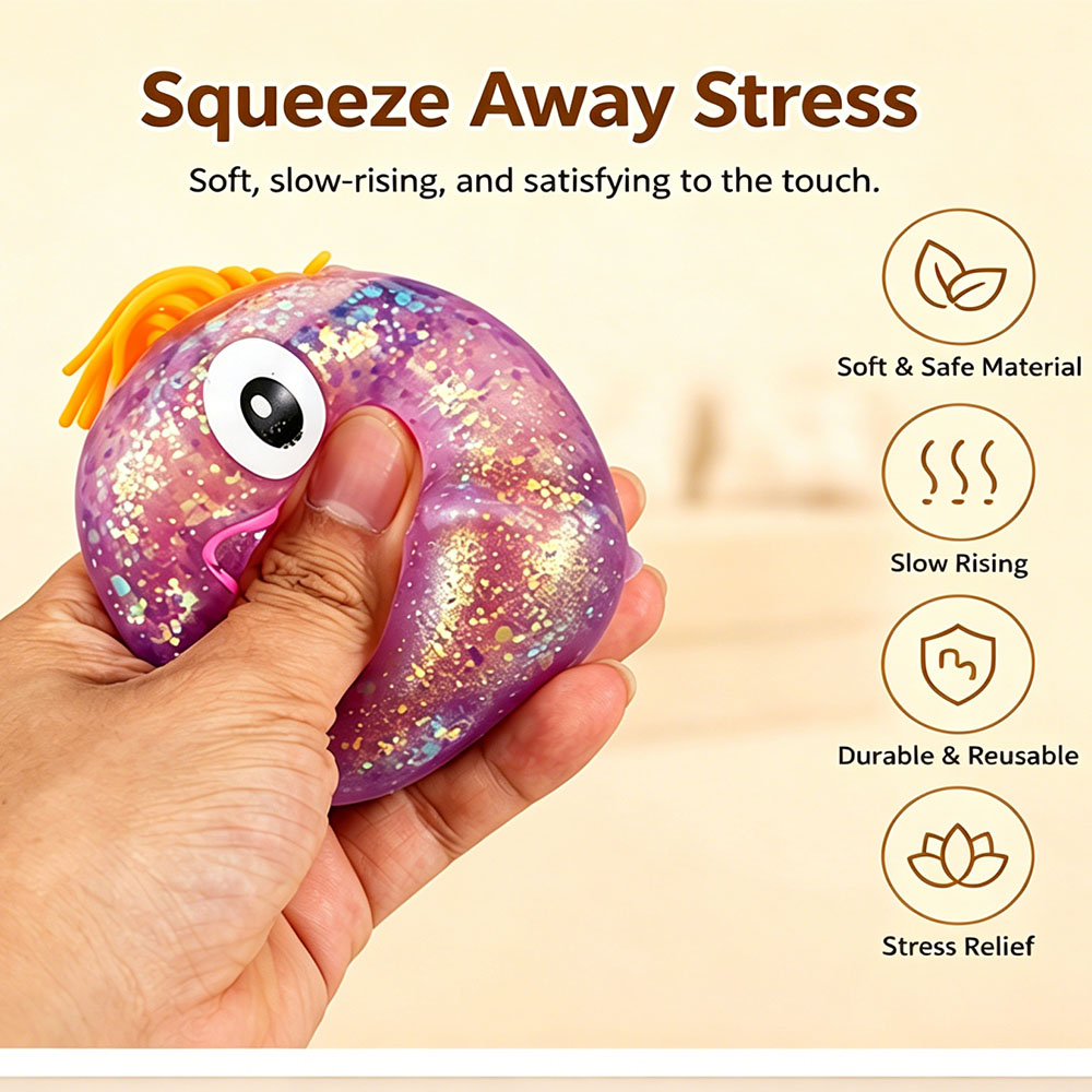 Squishy Monstre Kawaii en Sili - Desk Setup Room avis et prix