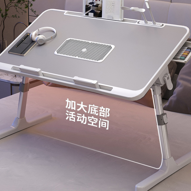 Tables de bureau sur lit pour  - Desk Setup Oak avis et prix