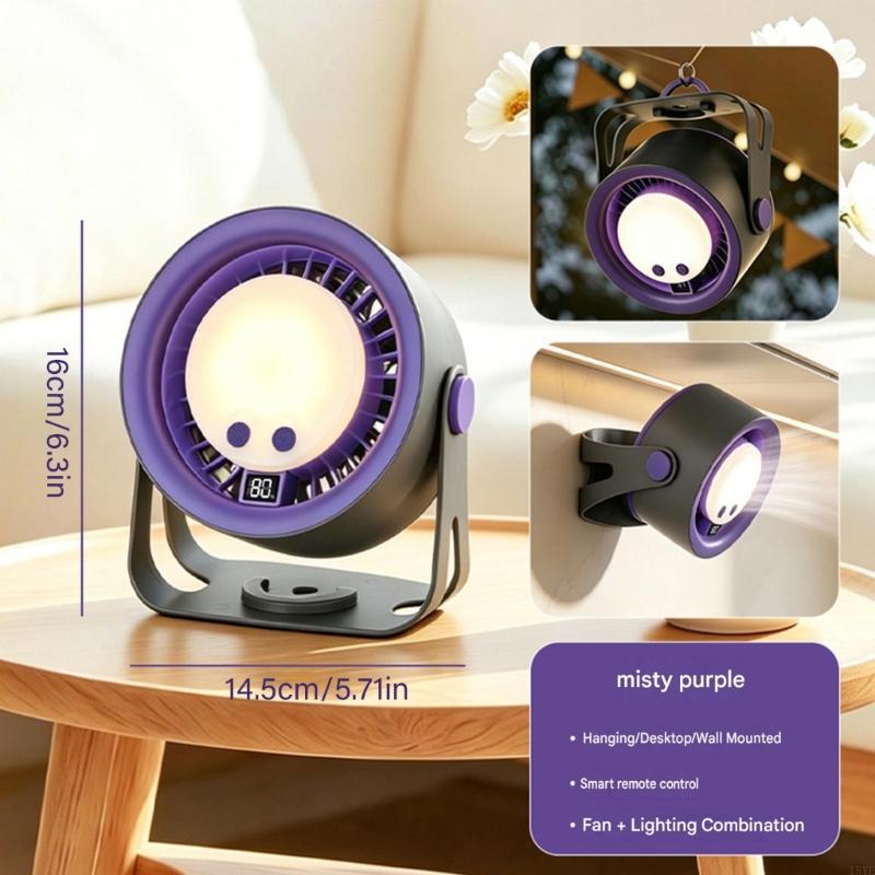 Ventilateur bureau à LED, 3 co - Fan Desk Small Usb avis et prix