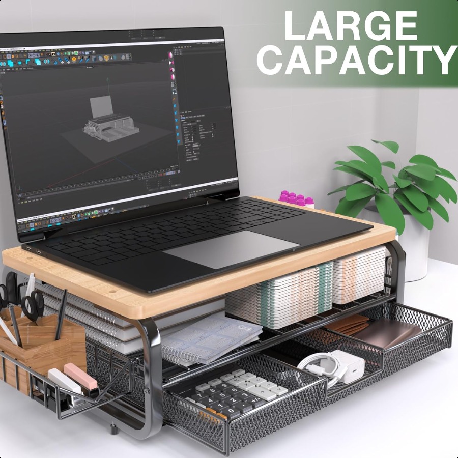 Support de moniteur en bois de - Monitor Riser Wood avis et prix