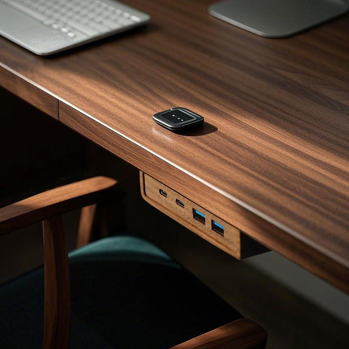 Hub USB 3.2 avec support auto- - Monitor Riser Wood avis et prix