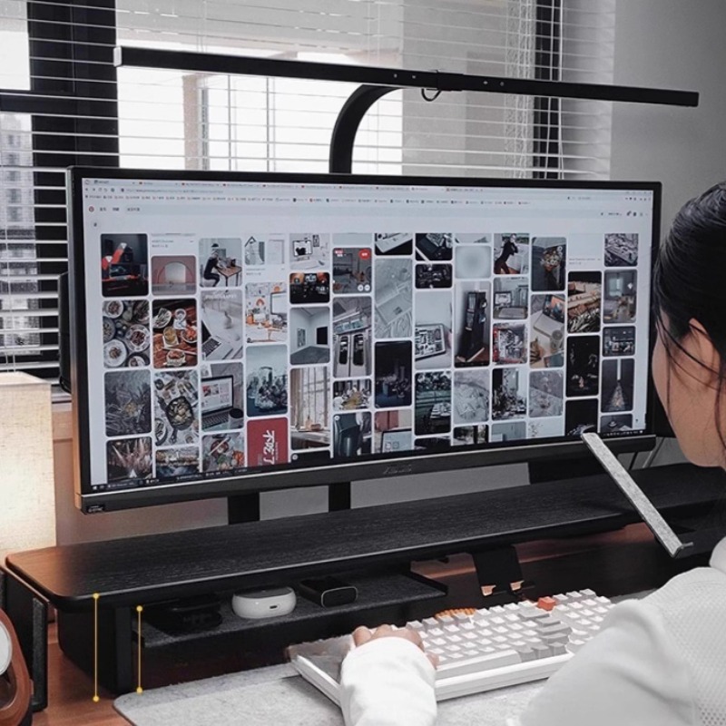 Support de moniteur réglable p - Monitor Riser Wood avis et prix