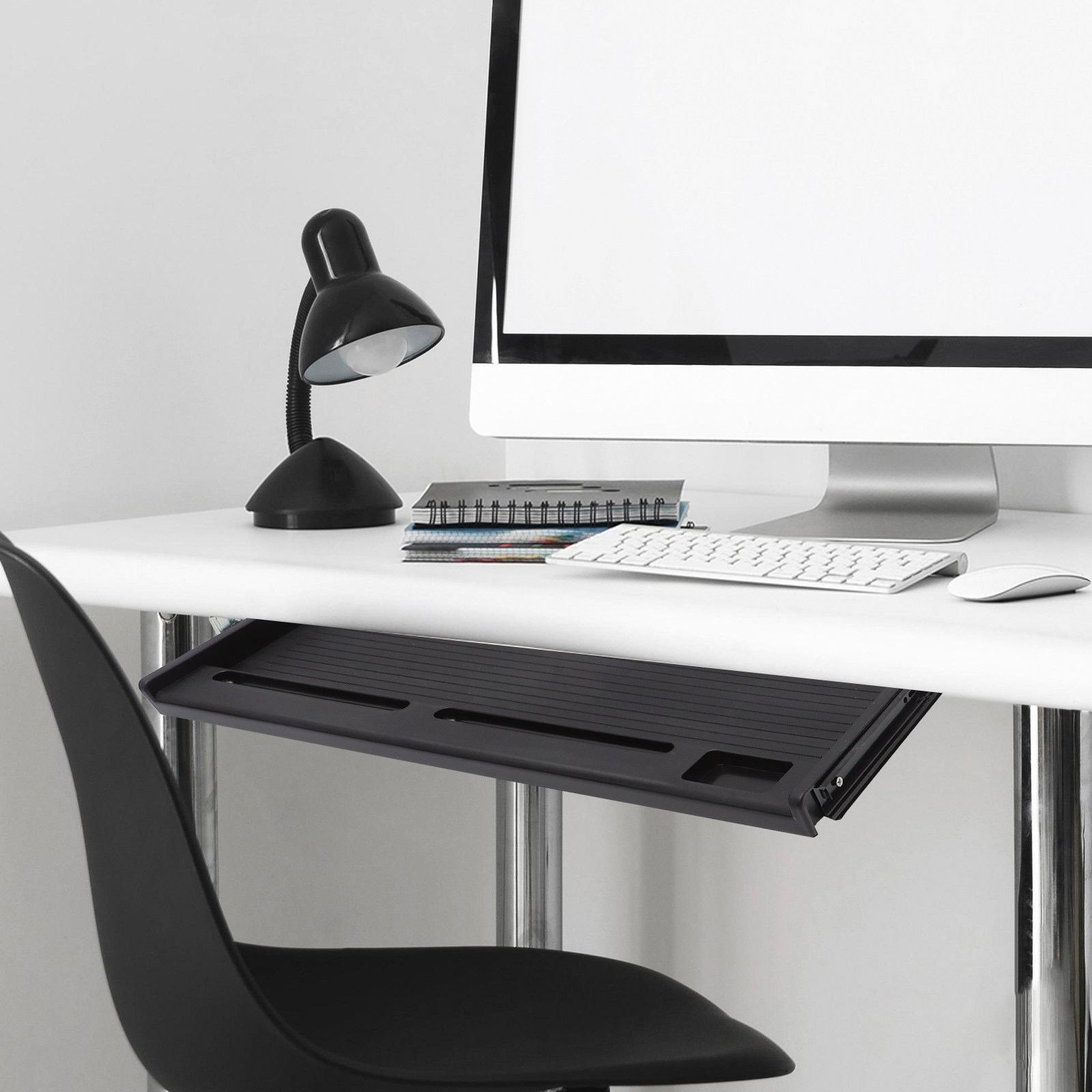 1 ensemble de plateau coulissa - Desk Setup With Keyboard Tray avis et prix