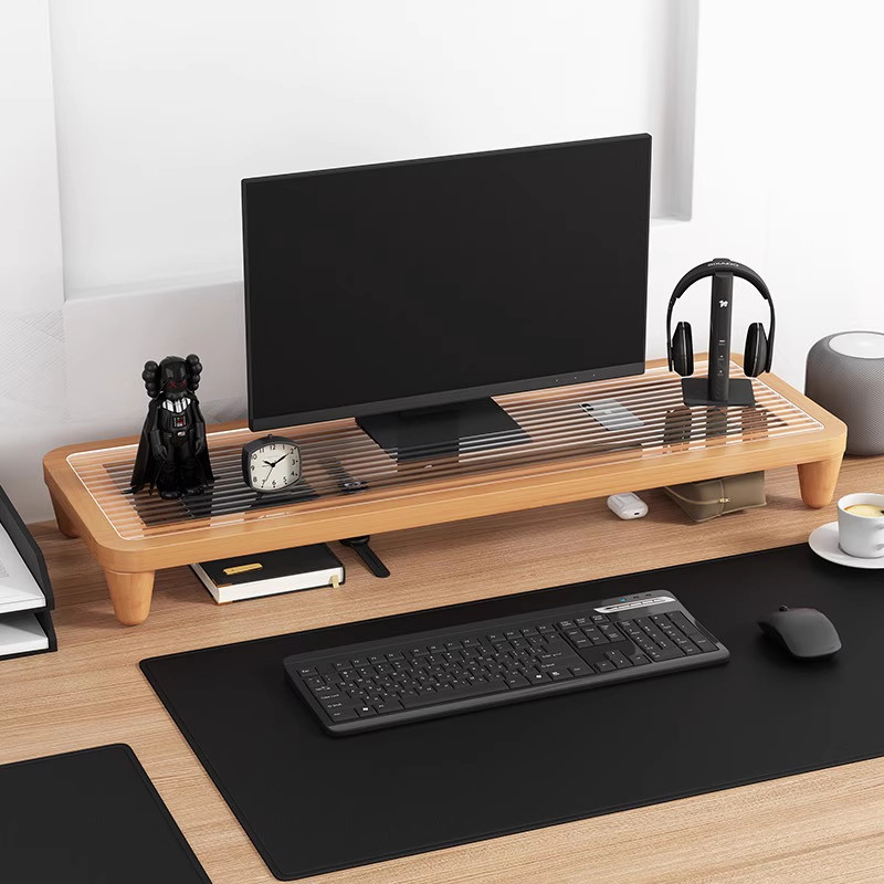 Support de moniteur surélevé a - Monitor Riser Wood avis et prix