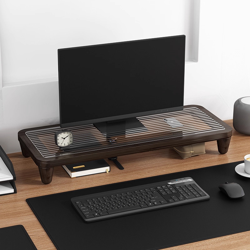 Support de moniteur surélevé a - Monitor Riser Wood avis et prix