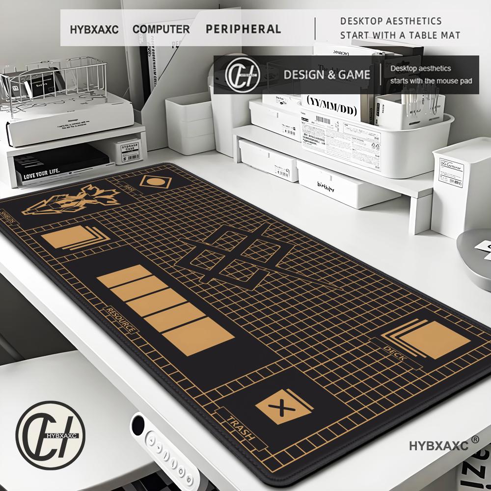 Tapis de bureau quadrillé 90x4 - Desk Setup Black avis et prix