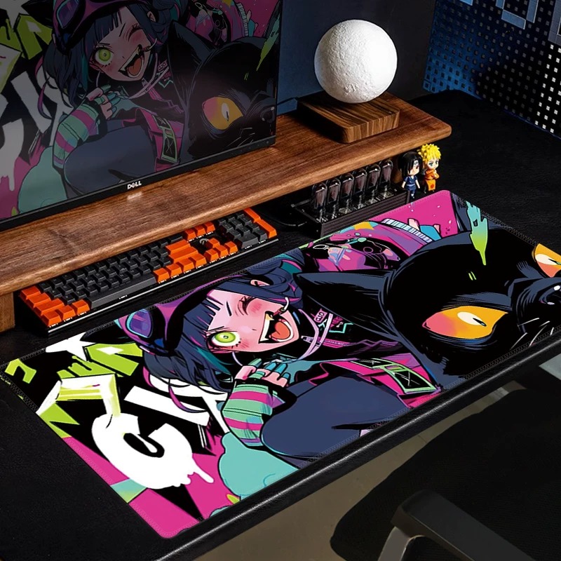 Tapis de souris de jeu Anime B - Desk Setup Black avis et prix