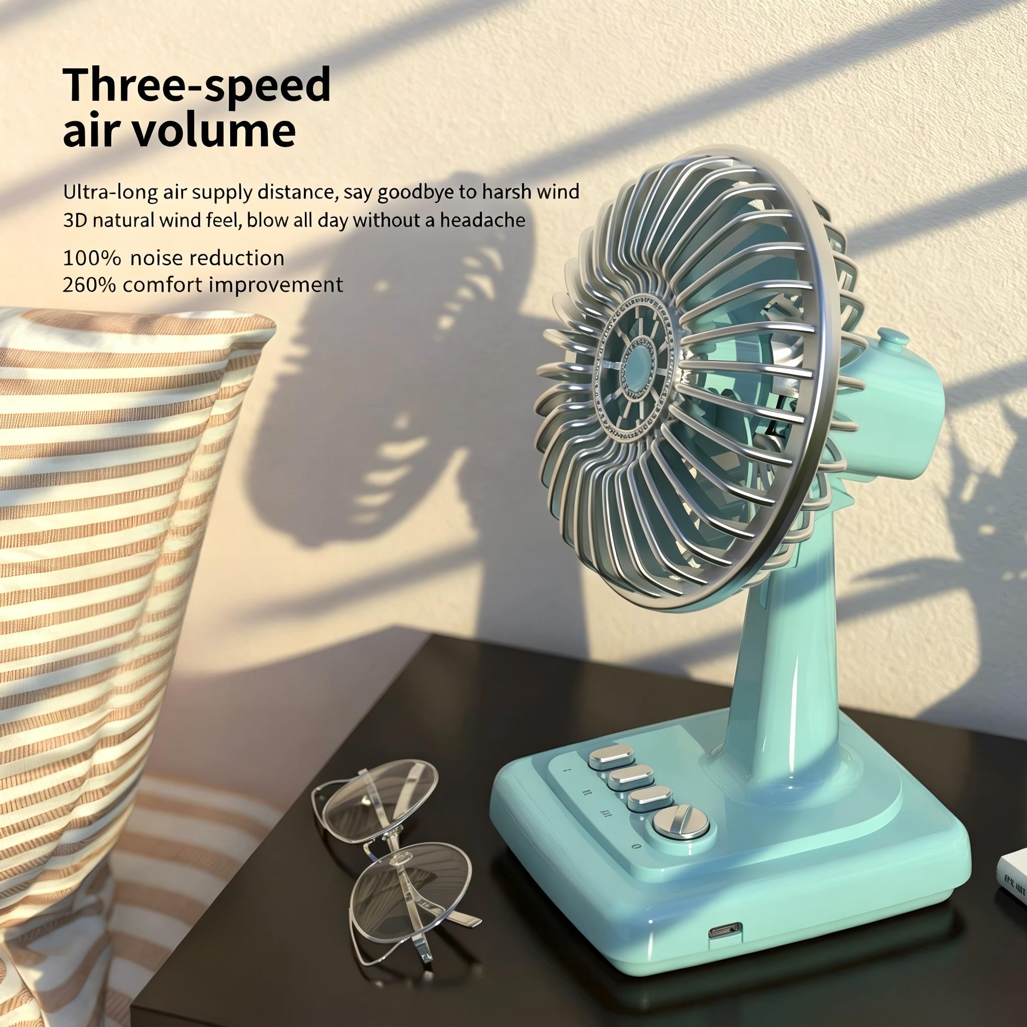 Ventilateur de bureau rétro en - Fan Desk Small Usb avis et prix