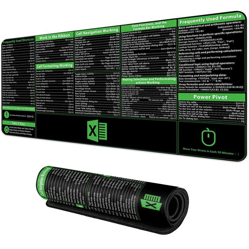 Tapis de souris EXCO raccourci - Desk Setup Mac avis et prix