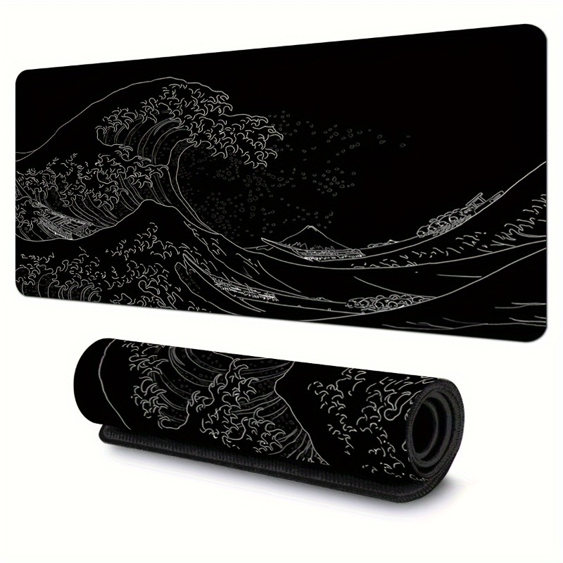 Grand tapis de souris de jeu e - Desk Setup Black avis et prix