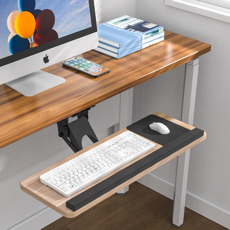 Plateau de clavier ergonomique - Desk Setup With Keyboard Tray avis et prix