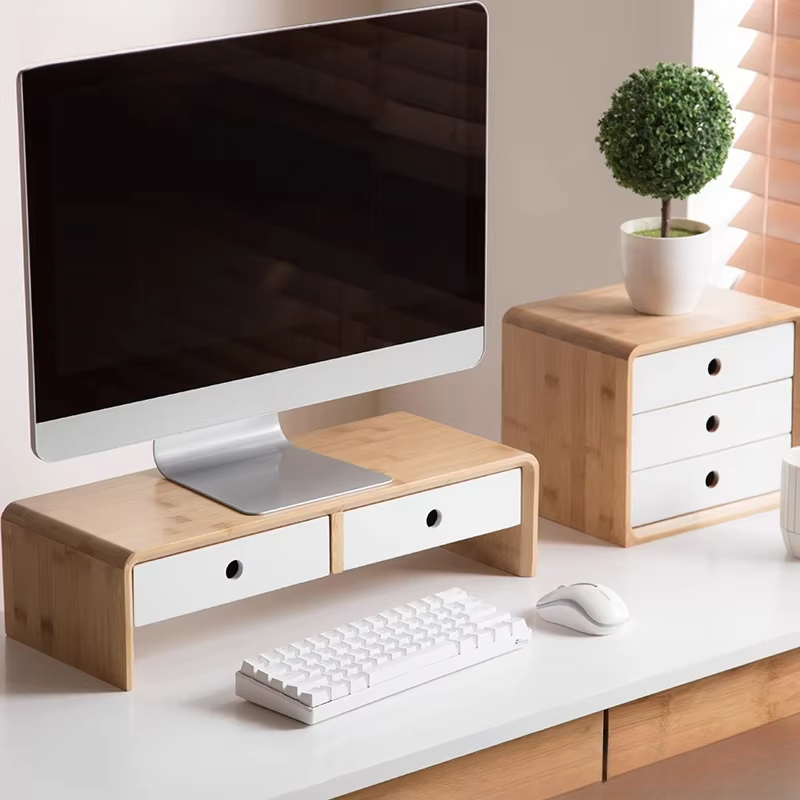 Support de moniteur d'ordinate - Monitor Riser Wood avis et prix