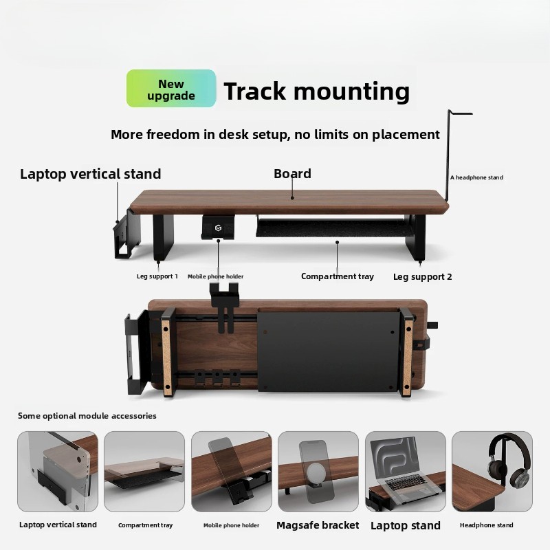 Vente Flash! Support d'écran e - Monitor Riser Wood avis et prix