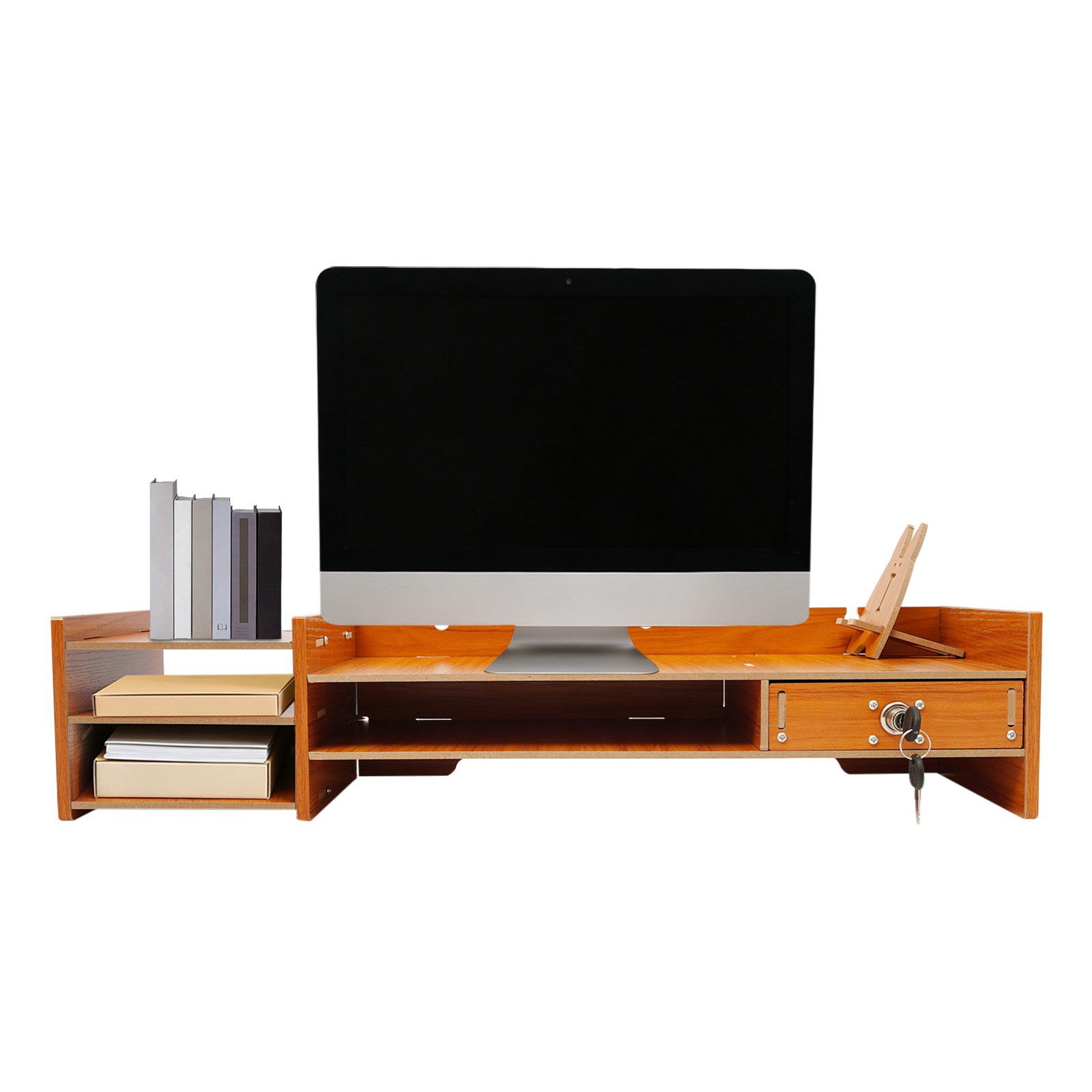 Support d'écran ergonomique en - Monitor Riser Wood avis et prix