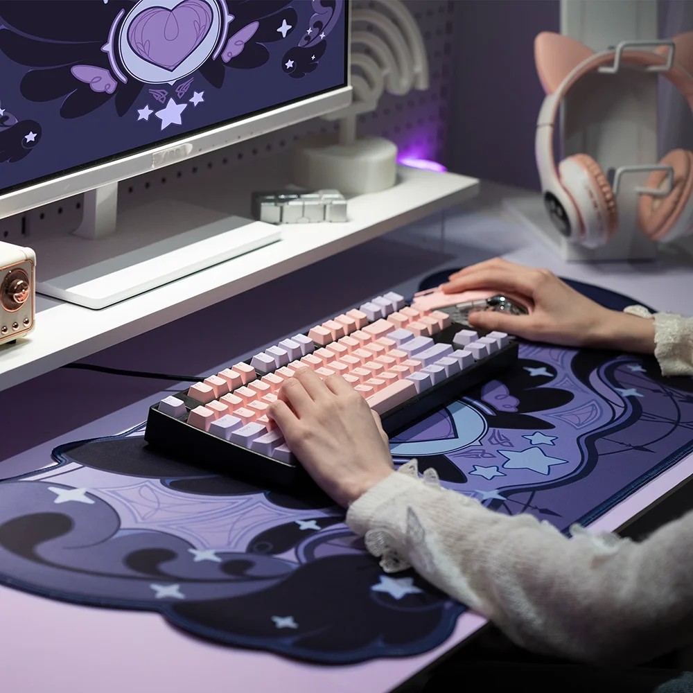 Tapis de souris VIKAMA, tapis  - Desk Setup Black avis et prix