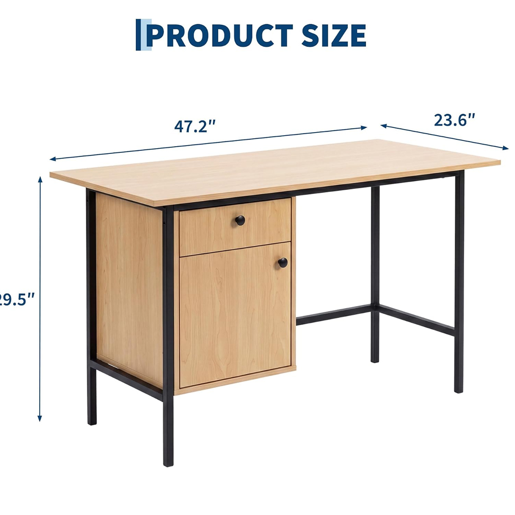 Bureau d'ordinateur pour la ma - Desk Setup Oak avis et prix
