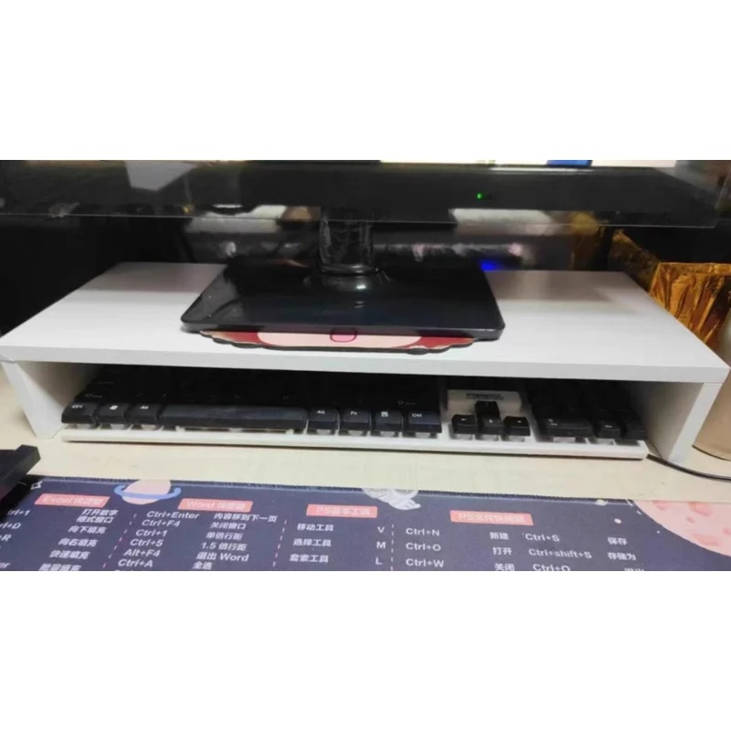 Support de moniteur multifonct - Desk Setup Oak avis et prix